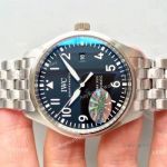 Swiss Grade IWC Mark XVIII Replica Watch Stainless Steel Black Dial